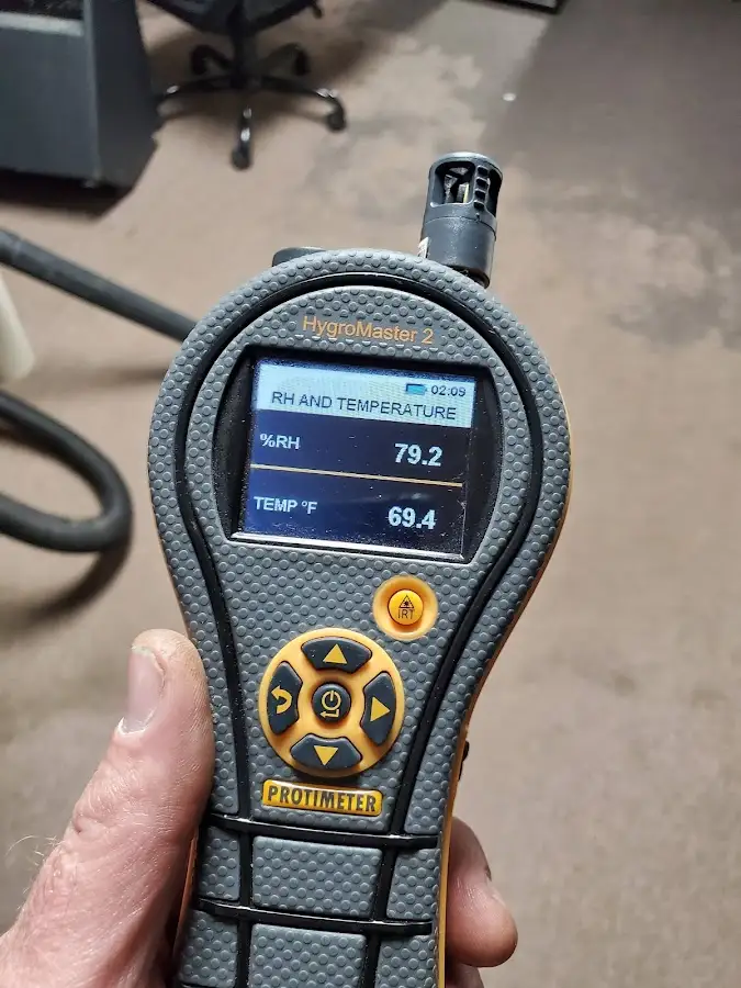 Moisture meter humidity assessment for Fire & Smoke Damage Restoration in Upland